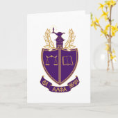 P.A.D. Wapenschild Kaart (Gele Bloem)
