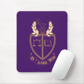 P.A.D. Wapenschild Muismat (Met muis)