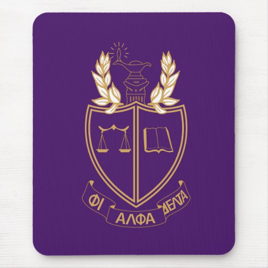 P.A.D. Wapenschild Muismat (Voorkant)