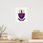 P.A.D. Wapenschild Poster (Keuken)