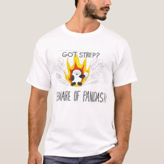 P.A.N.D.A.S. Bewustmakingsontwerp T-shirt