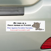 P.A.S.S. BUMPERSTICKER (Op auto)