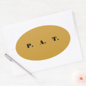 P.A.T. Sticker (Envelop)