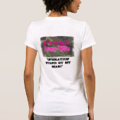 P.A.W. Legervrouwen T-shirt (Achterkant)