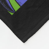 P Art Antarctic Animal Lover Zoo Keeper Gift Cute Fleece Deken (Hoek)