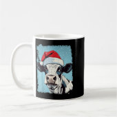 P Art Colorful Cow Christmas  Koffiemok (Links)