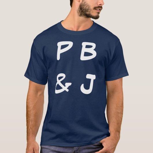 P B & J T-SHIRT (Voorkant)