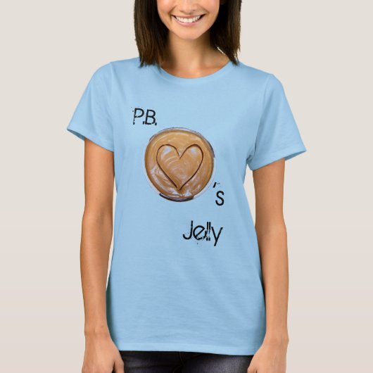 P.B. Loves Jelly T-shirt (Voorkant)
