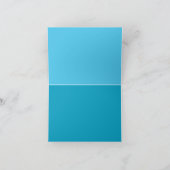 P betaalt de Knuppel Mitzvah van de Bar dankt u Bedankkaart (Binnen)