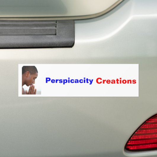 P. C. Bumpersticker (Op auto)