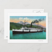 P. C. Co's Steamer "City of Seattle" Briefkaart (Voorkant / Achterkant)