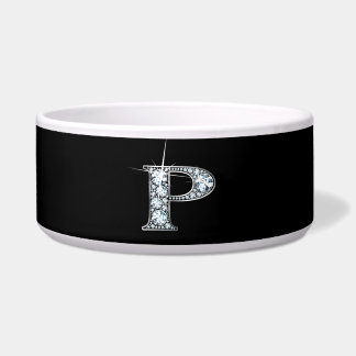 P "Diamond Bling" Pet Bowl Voerbakje