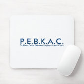 P.E.B.K.A.C. Mousepad Muismat (Met muis)