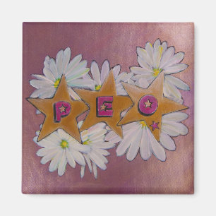 P.E.O. Philanthropic Sisterhood Magneet
