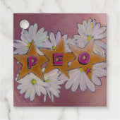 P.E.O. Sisterhood Bedankjes Labels (Voorkant)