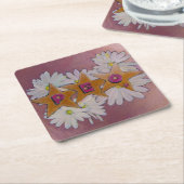 P.E.O. Sisterhood Kartonnen Onderzetters (Schuin)