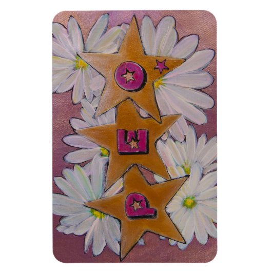 P.E.O. Sisterhood Magneet (Verticaal)