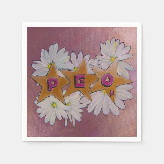 P.E.O. Sisterhood Servet (Voorkant)