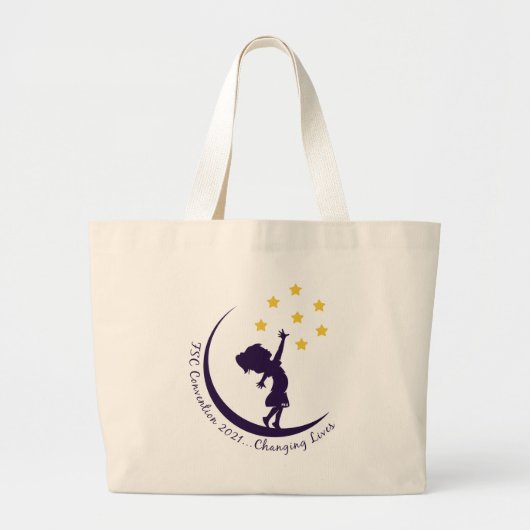 P.E.O. Statenconventie 2021 officiële Grote Tote Bag (Voorkant)