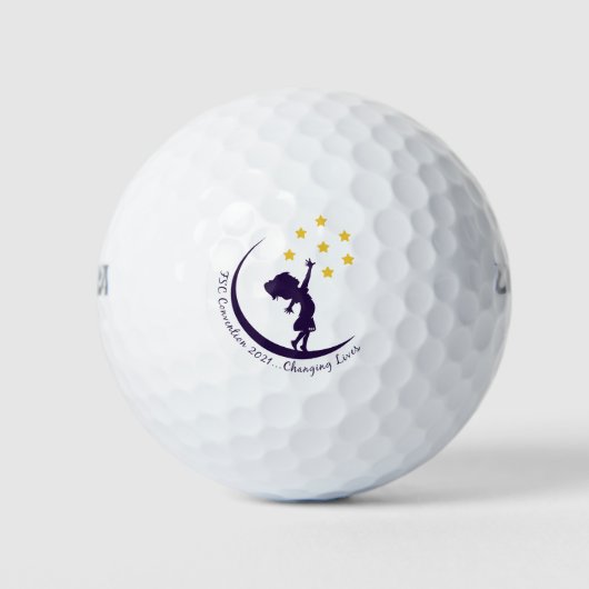 P.E.O. Statenconventie van Florida Logo Golfballen (Voorkant)