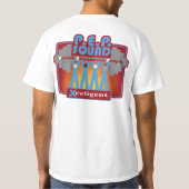 P.E.P. Voorkant en achterkant T-shirt (Achterkant)