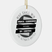 P/E-ratio versus EV/EBITDA-ratio Keramisch Ornament (Rechts)