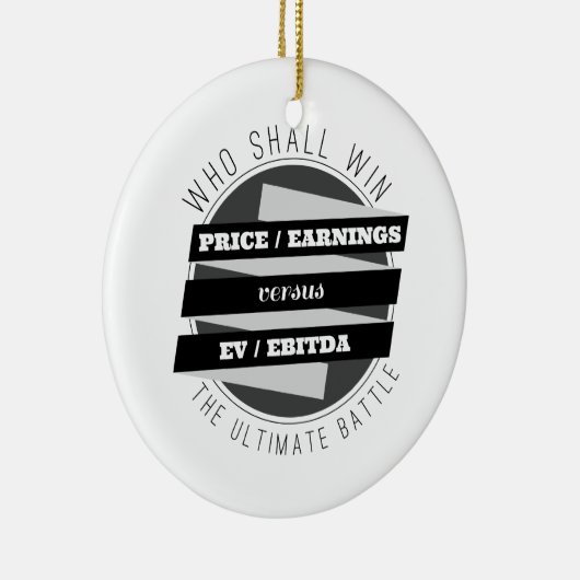 P/E-ratio versus EV/EBITDA-ratio Keramisch Ornament (Rechts)