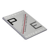 "P/E-verhouding" Notitieboek (Rechterzijde)