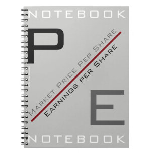 "P/E-verhouding" Notitieboek