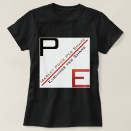 "P/E-verhouding" T-shirt