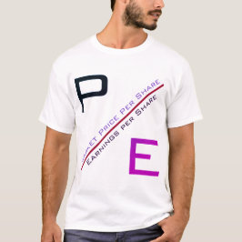 "P/E-verhouding" T-shirt