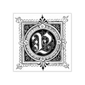 P Eerste brief Rubberstempel (Afrduk)