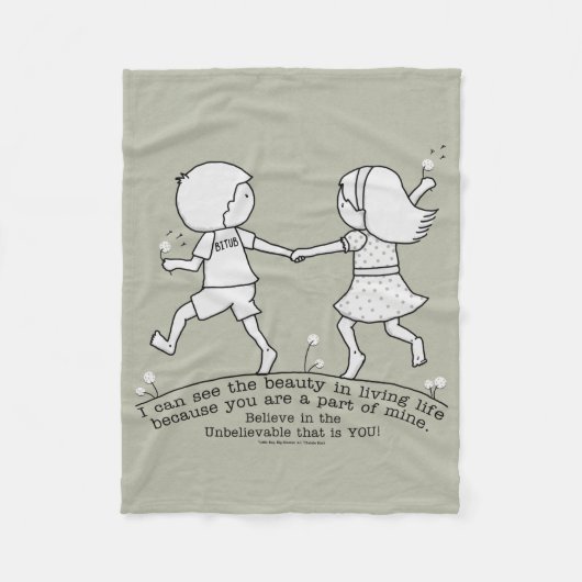 p fleece deken (Voorkant)