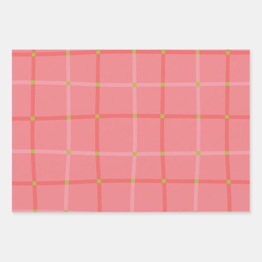 P+G Checkerboard Inpakpapier Vel (Voorkant 3)