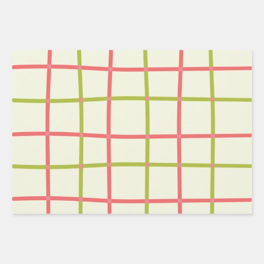 P+G Checkerboard Inpakpapier Vel (Voorkant)