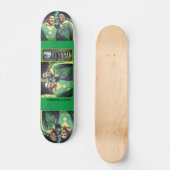 P&G KONINGEN VAN FOOTBALL 7 3/4" Skateboarddek Persoonlijk Skateboard (Voorkant)