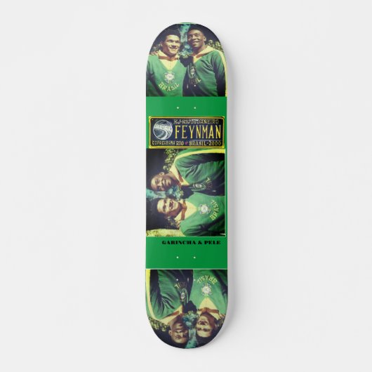 P&G KONINGEN VAN FOOTBALL 7 3/4" Skateboarddek Persoonlijk Skateboard (Voorkant)