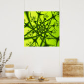 P-groen Poster (Keuken)