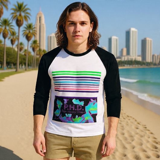 P.H.D. Arm. Honger. Gedreven. T-Shirt