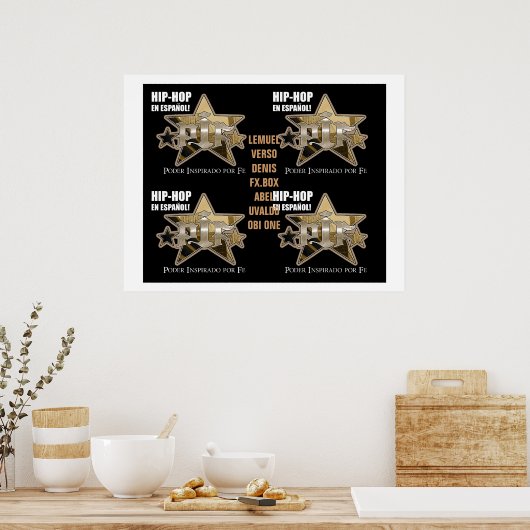 P.I.F. POSTER (Keuken)
