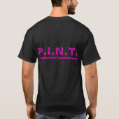 P.I.N.T. T-shirt met kleur (Achterkant)