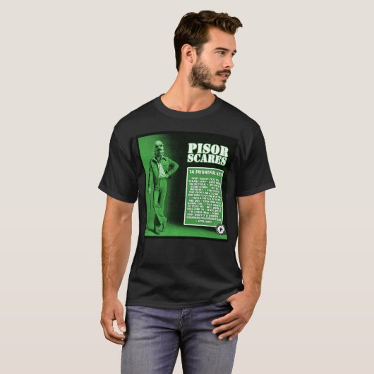 P.I.S.O.R. SCARES 2013 Heren Creature T-Shirt (Voorkant volledig)