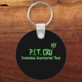 P.I.T. CRU, NY, Paranormal Investigation Team Sleutelhanger (Voorkant)