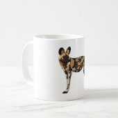 P is voor gepekelde hond koffiemok (Voorkant links)