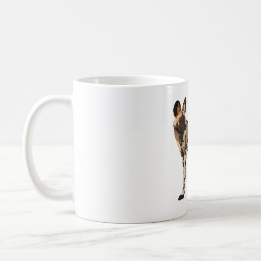 P is voor gepekelde hond koffiemok (Links)