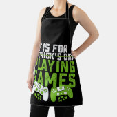 P is voor het spelen van games gamer gaming St Pat Schort (Insitu)