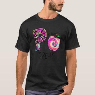 P is voor leerling-leerling voor het KWK-stadium T-shirt