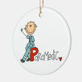 P is voor Paramedic Keramisch Ornament (Links)
