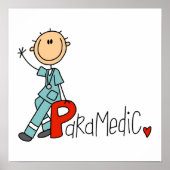 P is voor Paramedic Poster (Voorkant)