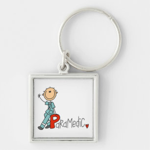 P is voor Paramedic Sleutelhanger